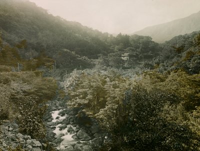 箱根山的宫之下村，约 1900 - 1915 年（照片） 作者 
