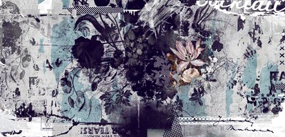 大事有小开端，2015（布面拼贴画） 作者 泰斯·阿尔伯斯