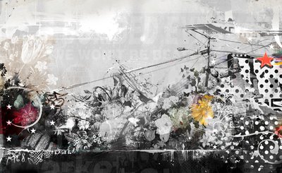 繁花似锦，2016（布面综合材料） 作者 泰斯·阿尔伯斯