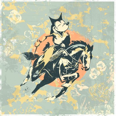 前进，2021 年（混合媒介画布） 作者 泰斯·阿尔伯斯