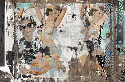 生活的味道，2015（布面拼贴画） 作者 泰斯·阿尔伯斯