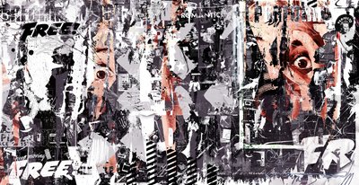 恐惧，2016（拼贴） 作者 泰斯·阿尔伯斯