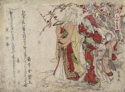 海鸥，1794年或1806年 作者 Teisai Hokuba