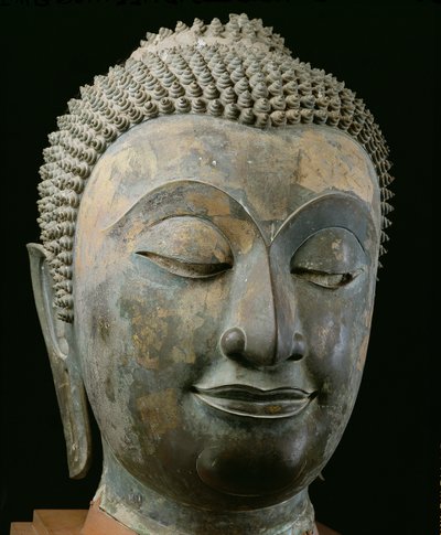 巨佛头（青铜） 作者 Thai
