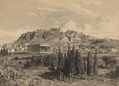 Hyphaestus神庙，1890年。 作者 角破碎机的柱塞