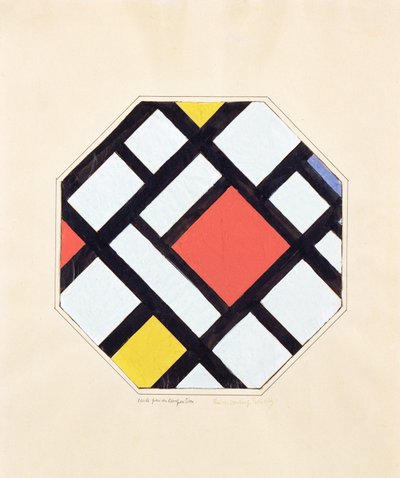 《作曲研究》，1923年 作者 西奥·范·杜斯堡
