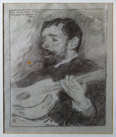吉他手 作者 范·雷塞尔伯格（Théovan Rysselberghe）
