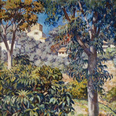南方风景，约1920-1922年 作者 范·雷塞尔伯格（Théovan Rysselberghe）