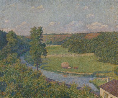 桑布尔河谷 作者 范·雷塞尔伯格（Théovan Rysselberghe）