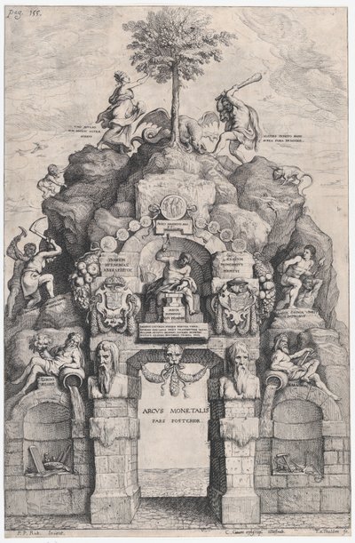 Pompa Introitus...Ferdinand, Austriaci.安特卫普，1635年 作者 西奥多·范图尔登