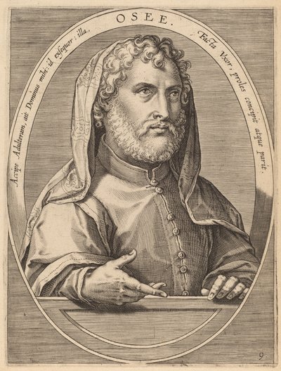何赛亚 作者 Theodor Galle after Jan van der Straet