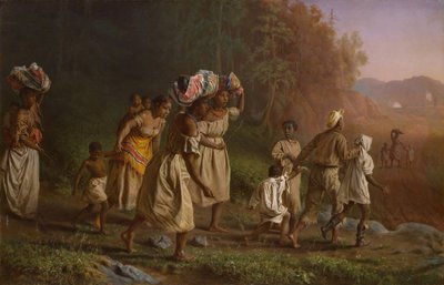 1867年，前往自由城。 作者 西奥多·考夫曼