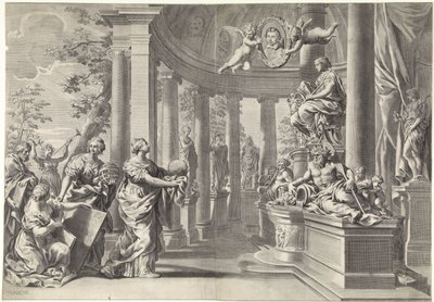 寓意：智慧之殿（Sapienta） 作者 Pietro da Cortona