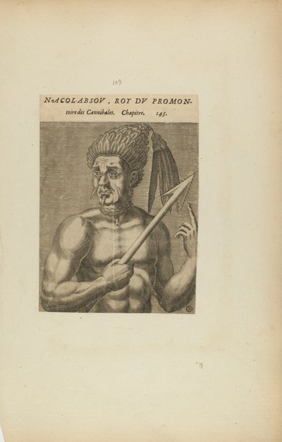 纳科尔-阿博索夫，Roi Du Promon-/toire des....(选自《插图画家的真实肖像和生活》一书） 作者 西奥多·德·布赖