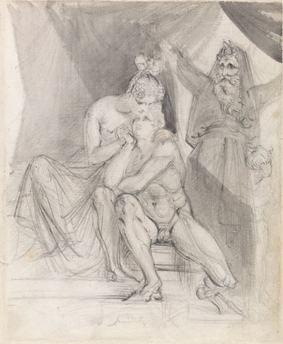普洛斯彼罗看着斐迪南和米兰达 作者 Theodor von Holst