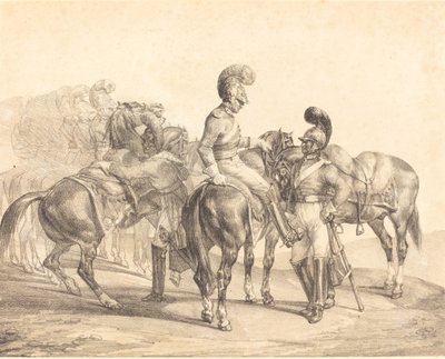 生命卫士的聚会 作者 西奥多·杰里科（Theodore Gericault）
