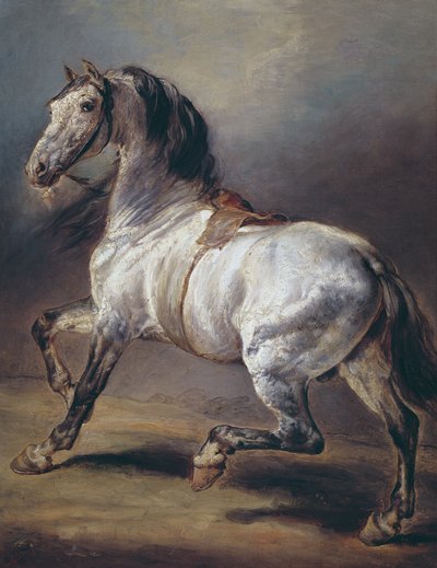 一匹马的研究 作者 西奥多·杰里科（Theodore Gericault）