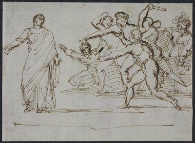 刺杀提比略 作者 西奥多·杰里科（Theodore Gericault）