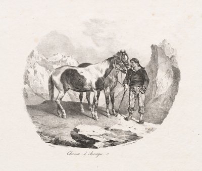 奥弗涅马 作者 西奥多·杰里科（Theodore Gericault）