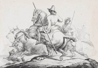 罗马的屠夫》，1817年。 作者 西奥多·杰里科（Theodore Gericault）
