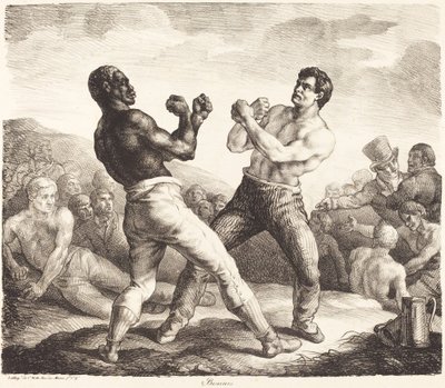 拳击手（The Boxeurs） 作者 西奥多·杰里科（Theodore Gericault）