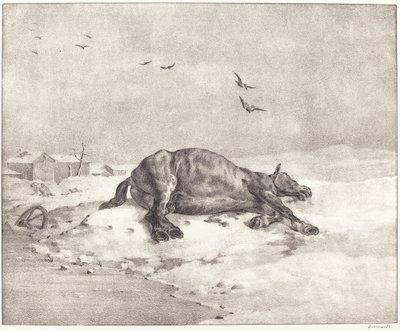 死马当活马医 作者 西奥多·杰里科（Theodore Gericault）