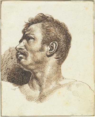 一个人的头颅[直书] 作者 西奥多·杰里科（Theodore Gericault）