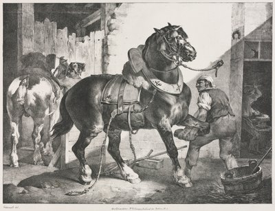 法国元帅。 作者 西奥多·杰里科（Theodore Gericault）