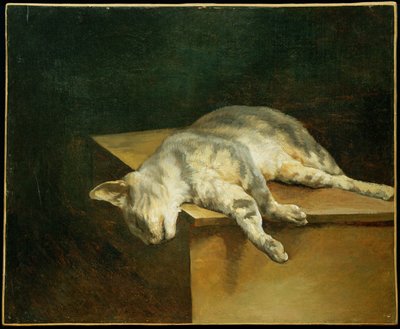 Le chat mort - 死猫... 作者 西奥多·杰里科（Theodore Gericault）