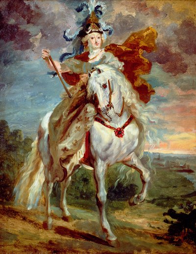 蓬德Ce的玛丽德梅迪西斯（Marie de Medicis） 作者 西奥多·杰里科（Theodore Gericault）