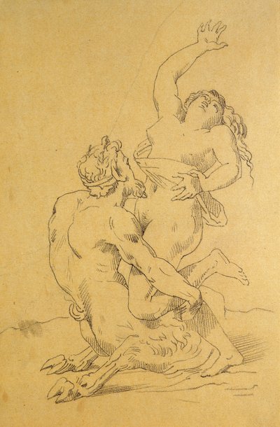 若虫和色狼 作者 西奥多·杰里科（Theodore Gericault）
