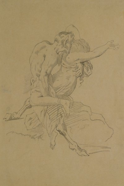 若虫和色狼 作者 西奥多·杰里科（Theodore Gericault）