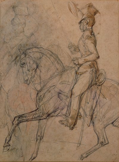 波兰枪骑兵军官 作者 西奥多·杰里科（Theodore Gericault）