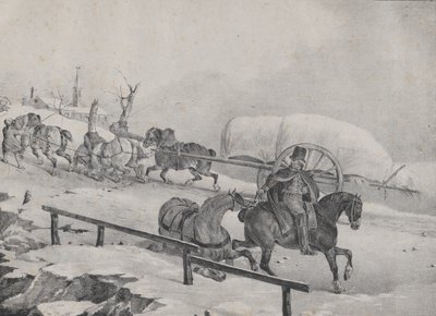 鲁伊埃-蒙丹特，1823年。 作者 西奥多·杰里科（Theodore Gericault）