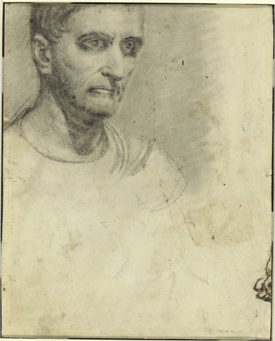 一个人的研究[背面] 作者 西奥多·杰里科（Theodore Gericault）