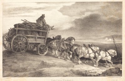 煤车 作者 西奥多·杰里科（Theodore Gericault）
