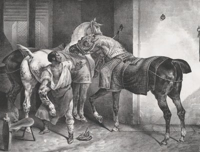 英国铁匠》，1822年。 作者 西奥多·杰里科（Theodore Gericault）