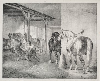 费里尔小屋 作者 西奥多·杰里科（Theodore Gericault）