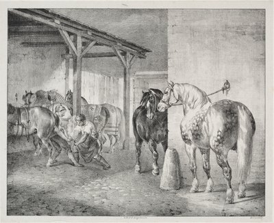 费里尔小屋 作者 西奥多·杰里科（Theodore Gericault）