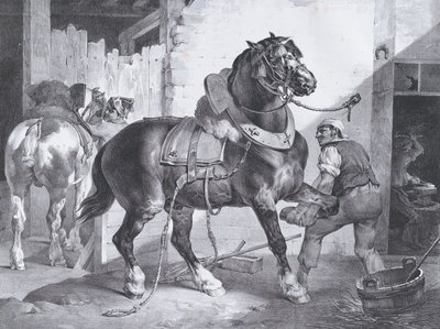 法国铁匠》，1822年。 作者 西奥多·杰里科（Theodore Gericault）