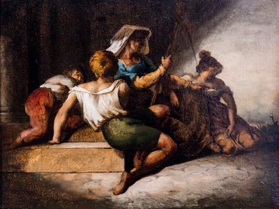贫困家庭 作者 西奥多·杰里科（Theodore Gericault）