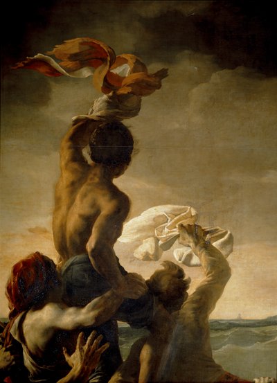美杜莎之筏》。这幅画是根据当时... 作者 西奥多·杰里科（Theodore Gericault）