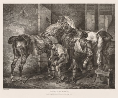 根据生活和石头绘制的各种主题：  英国法里埃 作者 西奥多·杰里科（Theodore Gericault）