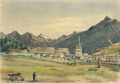 林肯街，锡特卡，1887 年 作者 西奥多·J·理查森