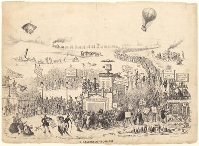 达盖尔原型狂 (La Daguerreotypomanie) 作者 西奥多·毛里塞特