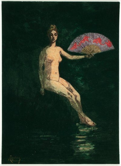 夏天（彩色版） 作者 Theodore Roussel