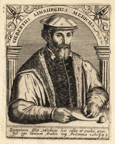 Gilbert Fusch of Limburg，荷兰医生，1504-1567。 作者 西奥多·德布瑞