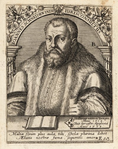 Johann Schneidewein 作者 西奥多·德布瑞