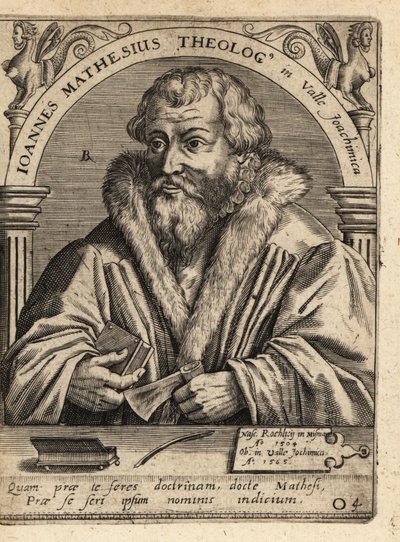 Johannes Mathesius 作者 西奥多·德布瑞