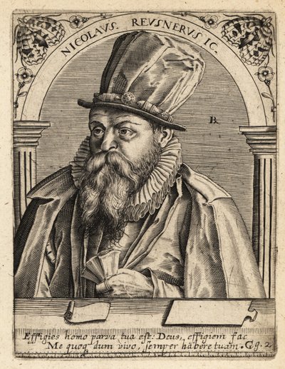 Nicolaus Reusner 作者 西奥多·德布瑞
